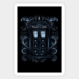 Gothic Tardis Magnet